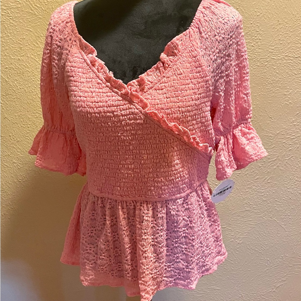 Brand New White Birch Coral Top